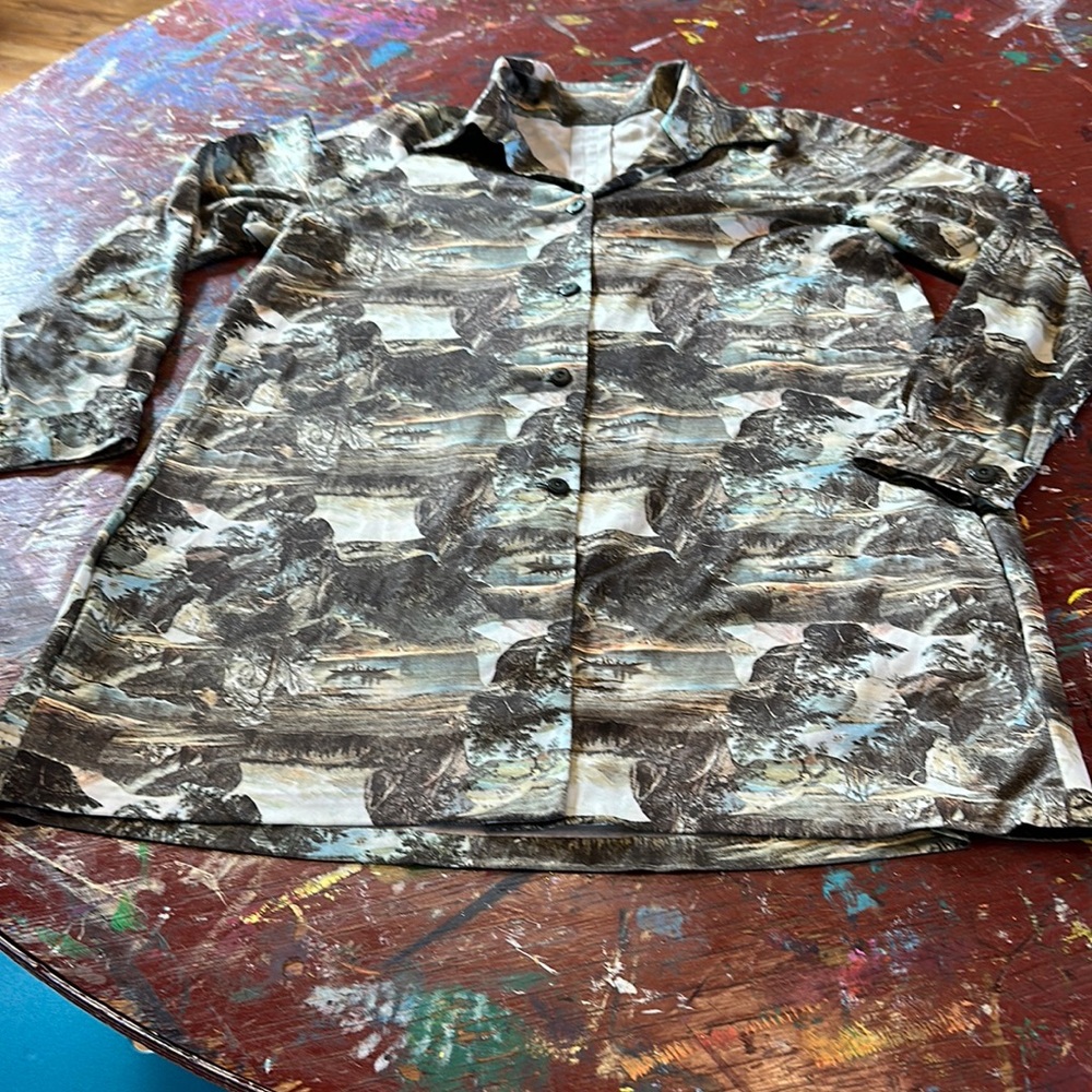 Vintage Photoprint Minidress/Tunic M/L
